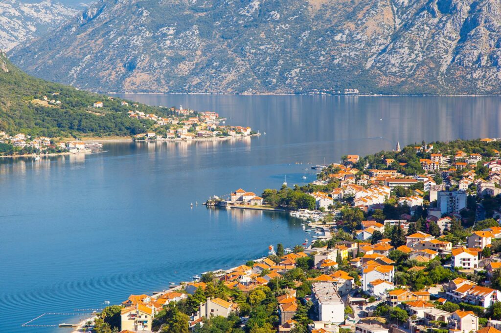Fantastic,View,Harbour,And,Boats,In,Sunny,Day,At,Kotor